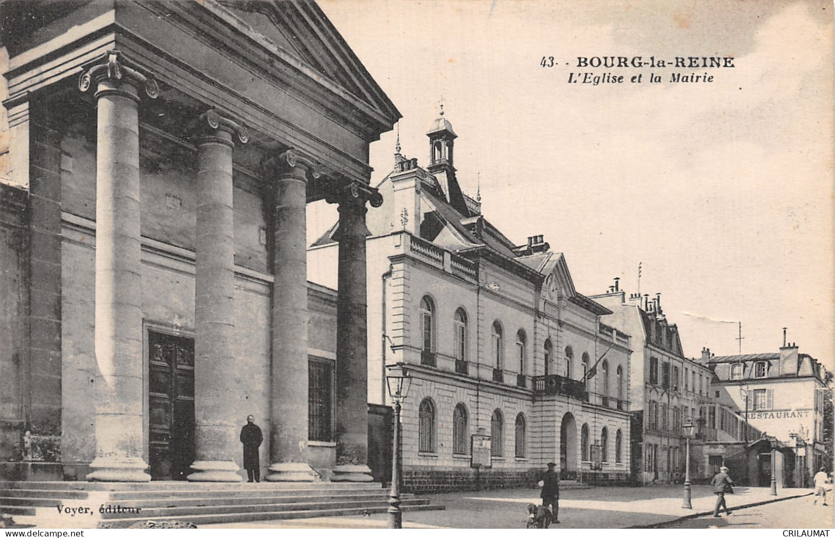 92-BOURG LA REINE-N°LP5043-D/0301 - Bourg La Reine