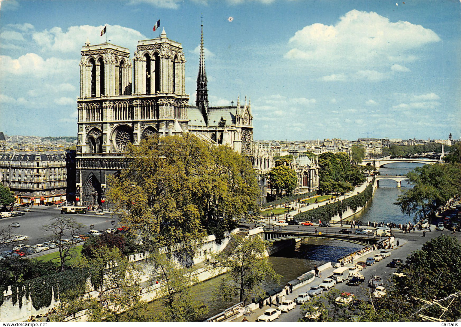 75-PARIS NOTRE DAME -N°3716-D/0221 - Notre Dame De Paris