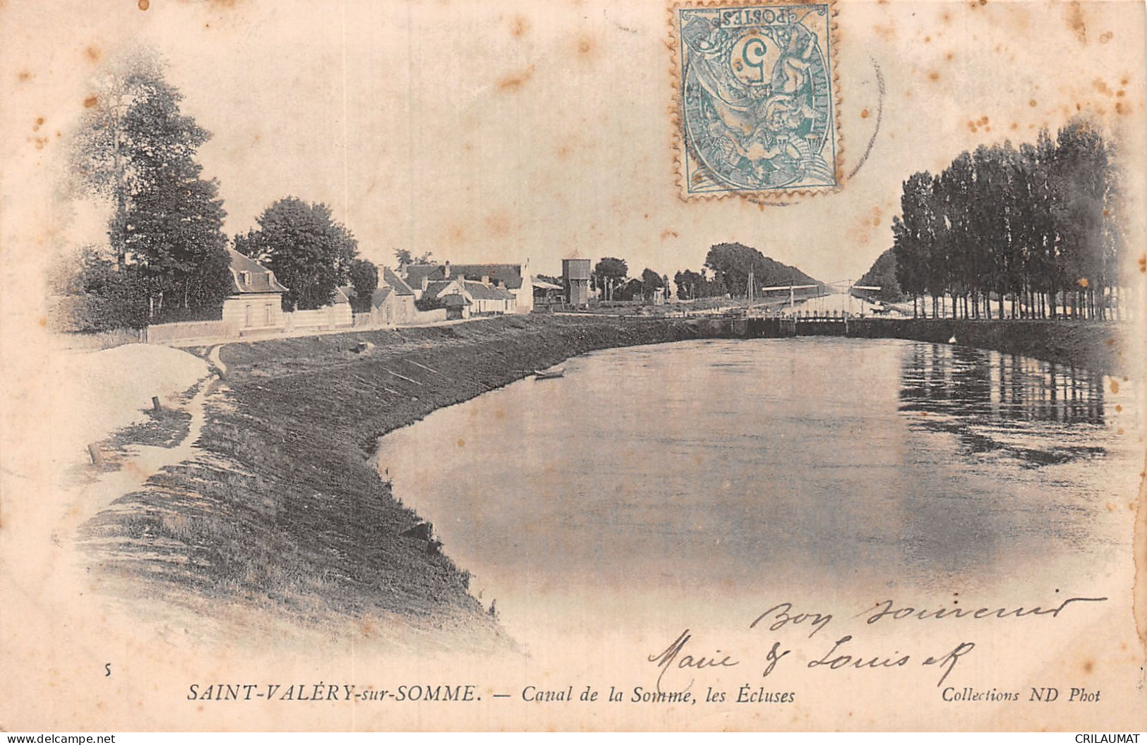 80-SAINT VALERY SUR SOMME-N°LP5043-H/0155 - Saint Valery Sur Somme