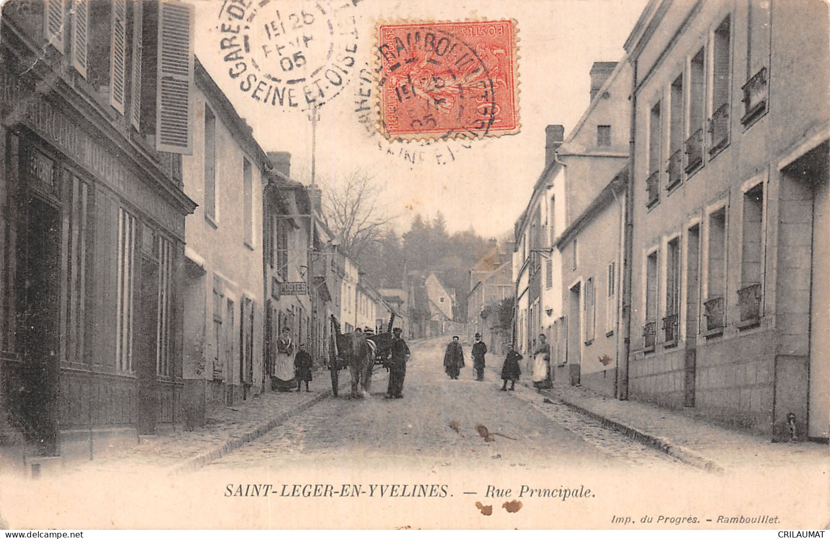 78-SAINT LEGER EN YVELINES-N°LP5043-G/0205 - St. Leger En Yvelines