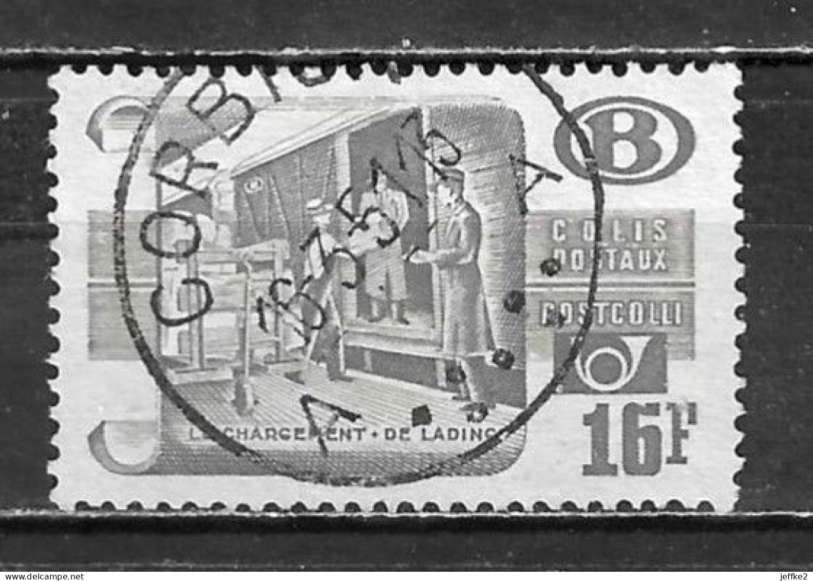 TR326  Timbre Pour Colis Postaux - Bonne Valeur - Oblit. Centrale CORBION - LOOK!!!! - Usados