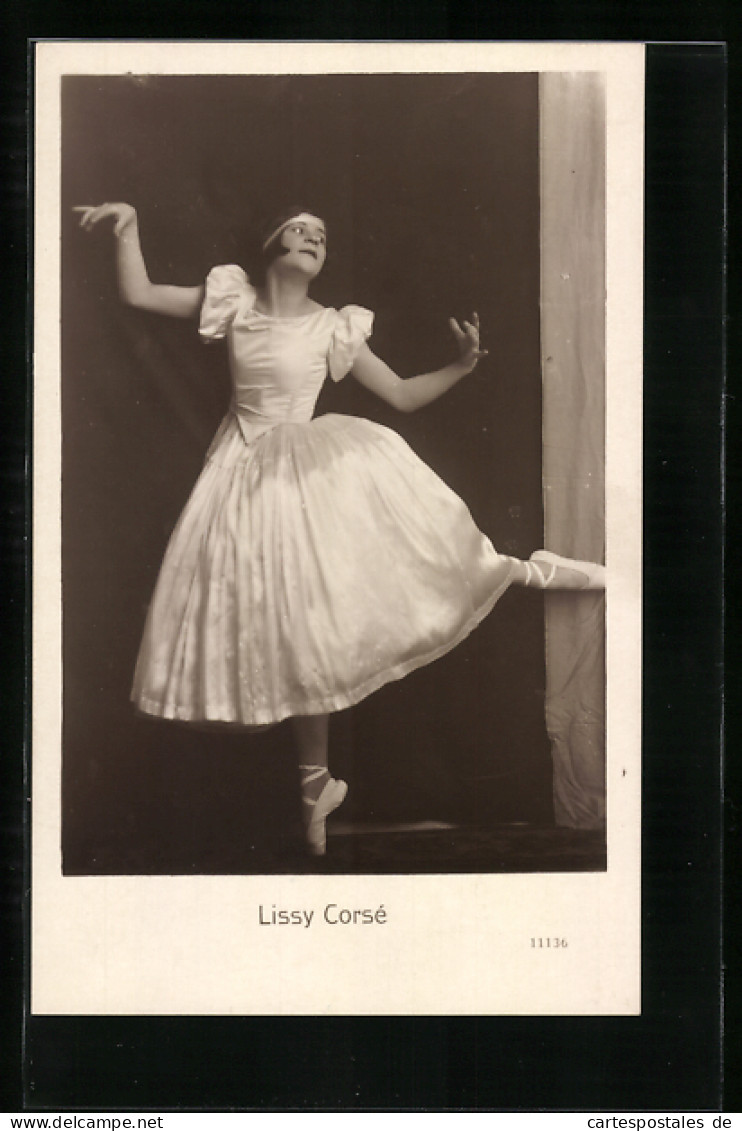 AK Baletttänzerin Lissy Corsé In Pose  - Danse