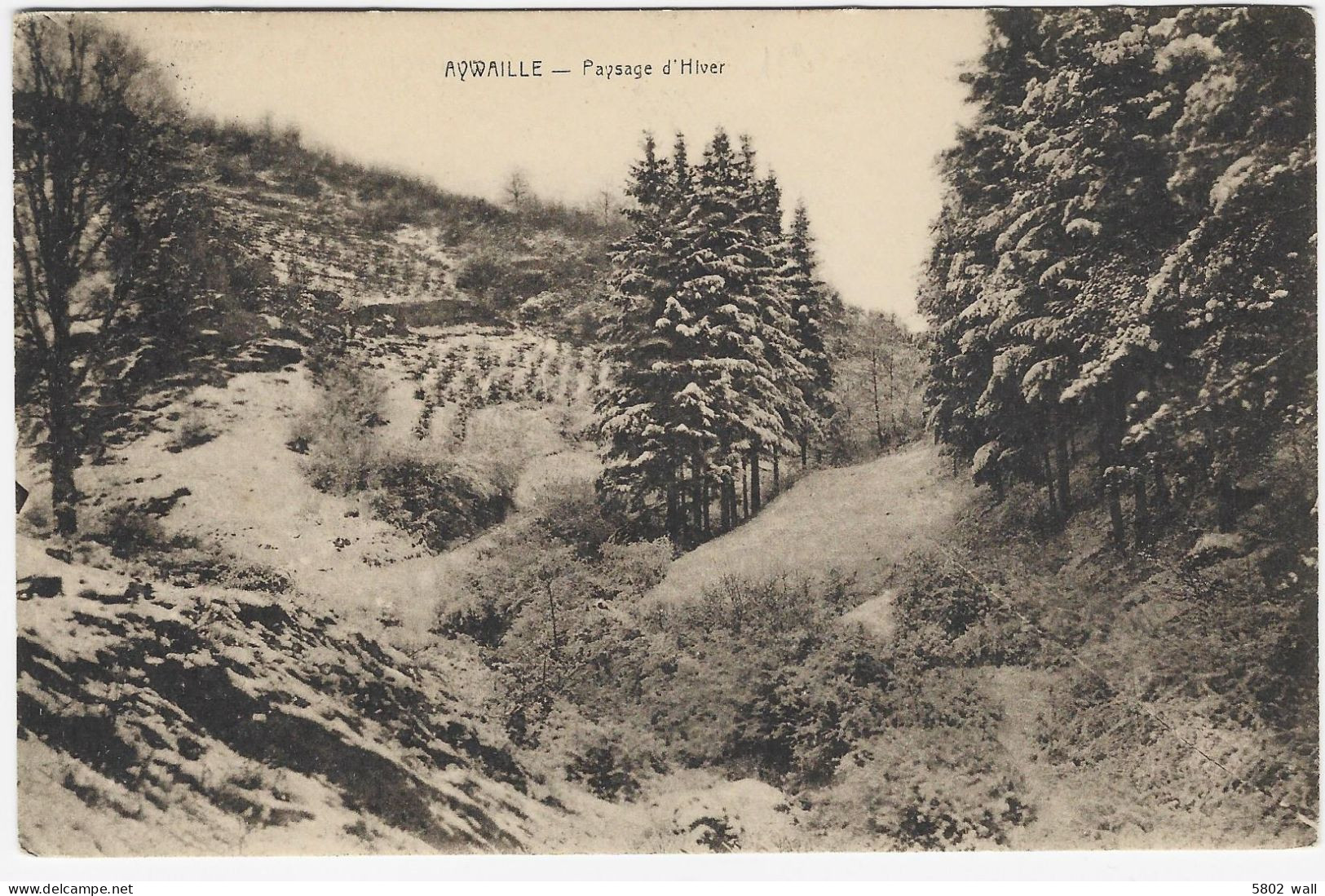 AYWAILLE : Paysage D'hiver - Aywaille