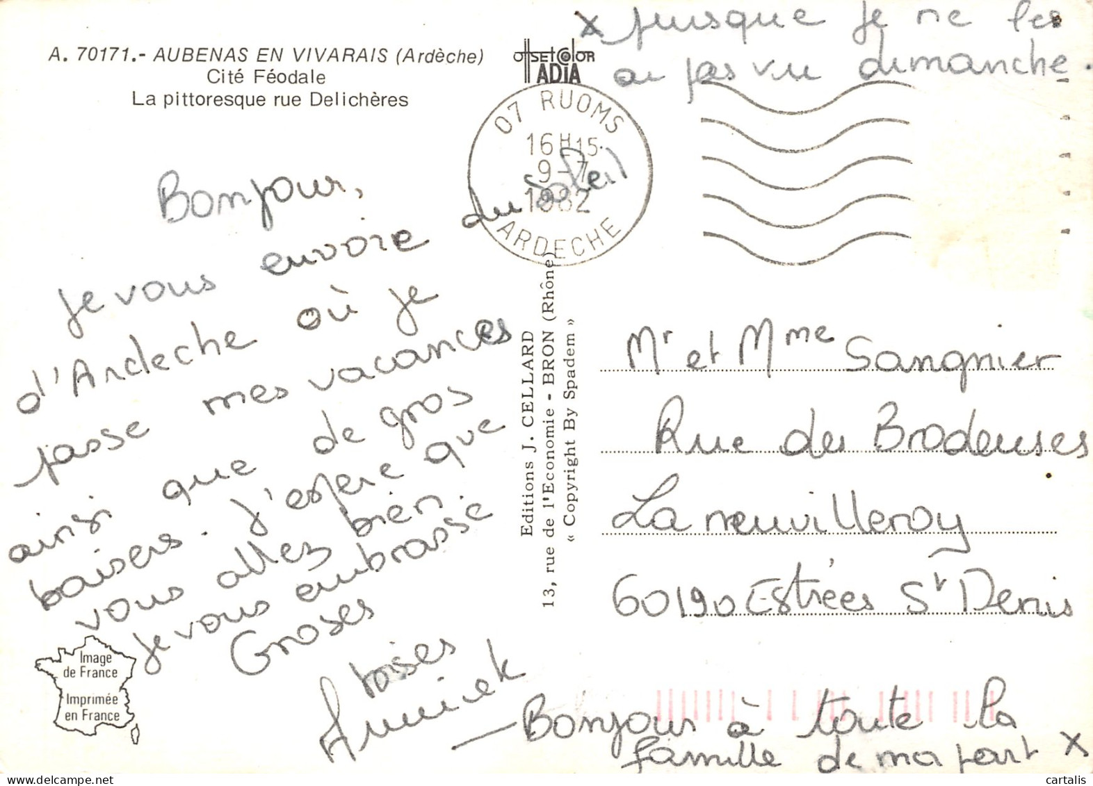 07-AUBENAS EN VIVARAIS-N°3718-D/0027 - Aubenas