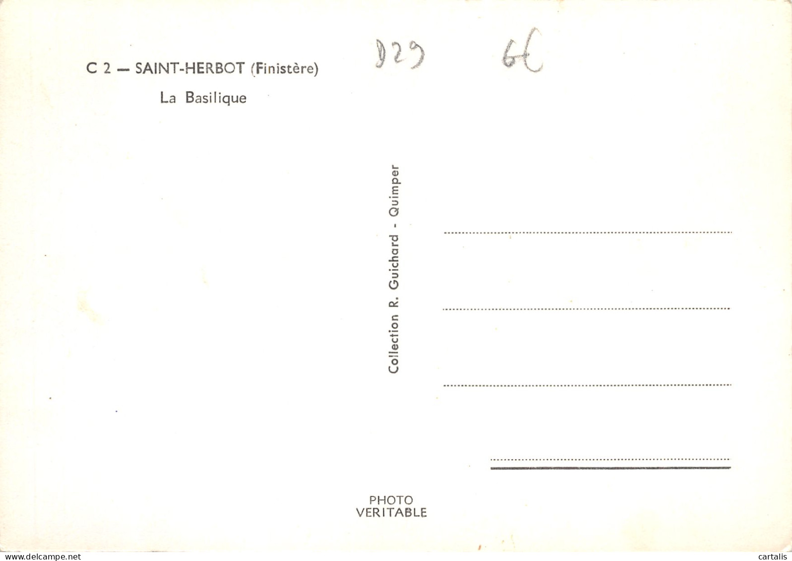 29-SAINT HERBOT-N°3719-B/0225 - Saint-Herbot