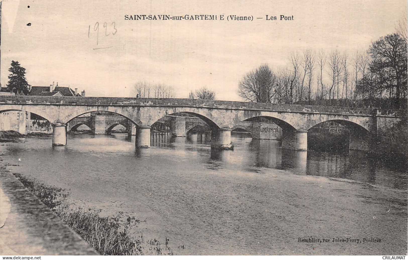 86-SAINT SAVIN SUR GARTEMPE-N°LP5045-B/0283 - Saint Savin