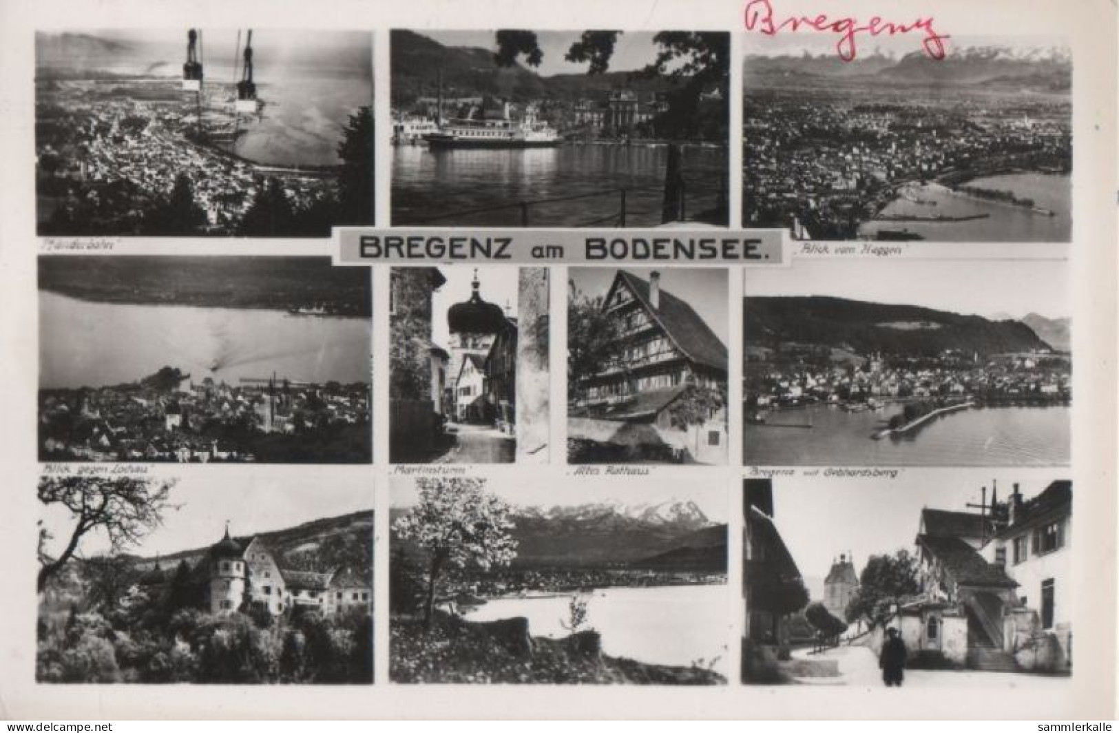 72466 - Österreich - Bregenz - U.a. Blick Gegen Lochau - 1960 - Bregenz