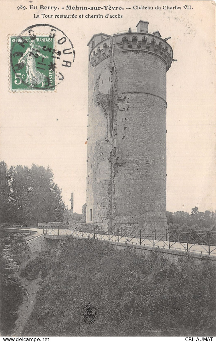 18-MEHUN SUR YEVRE-N°LP5045-A/0163 - Mehun-sur-Yèvre