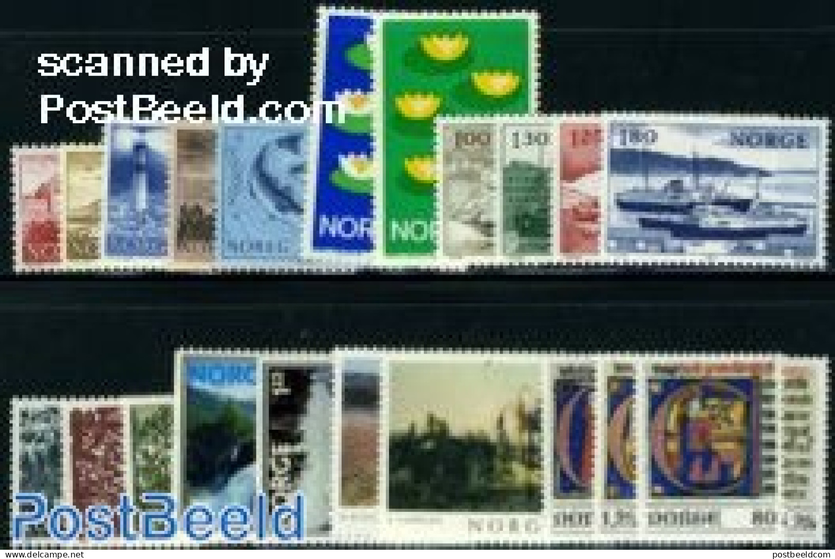 Norway 1977 Yearset 1977 (23v), Mint NH, Various - Yearsets (by Country) - Nuevos