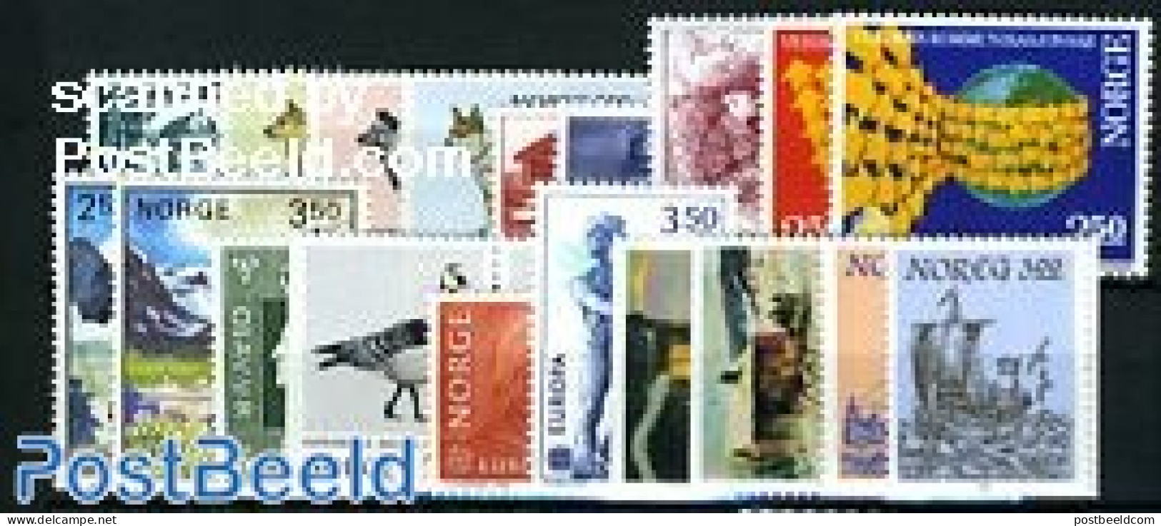 Norway 1983 Yearset 1983 (22v), Mint NH, Various - Yearsets (by Country) - Nuovi