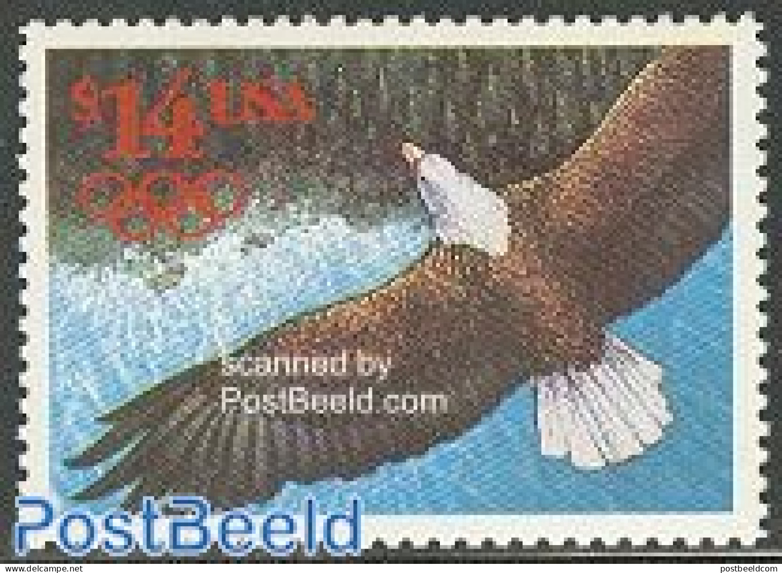 United States Of America 1991 Express Mail 1v, Mint NH, Nature - Birds - Birds Of Prey - Nuevos