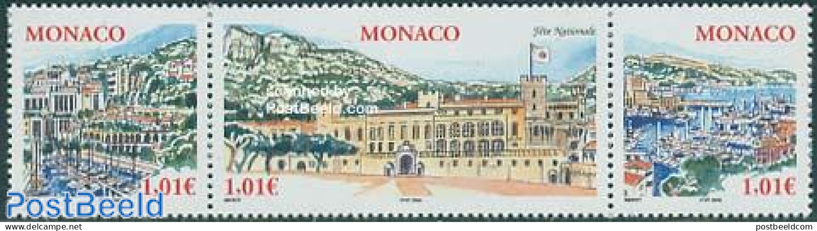 Monaco 2005 National Festival 3v [::], Mint NH, Transport - Ships And Boats - Nuovi