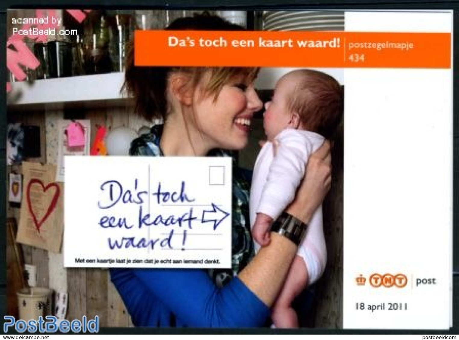 Netherlands 2011 Card Weeks Presentation Pack, Mint NH - Ongebruikt