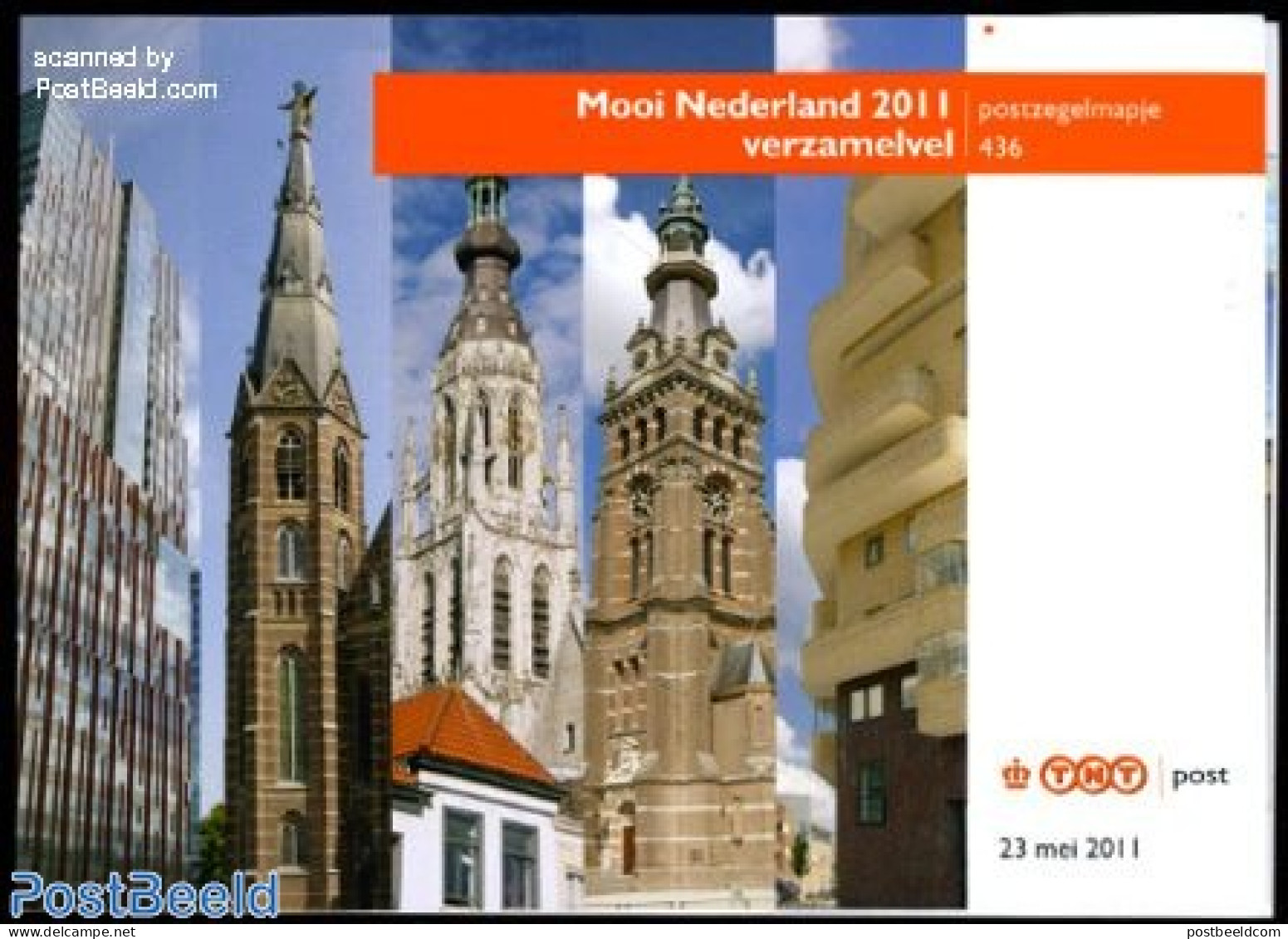 Netherlands 2011 Beautiful Netherlands, Presentation Pack 436, Mint NH, Religion - Various - Churches, Temples, Mosque.. - Ungebraucht