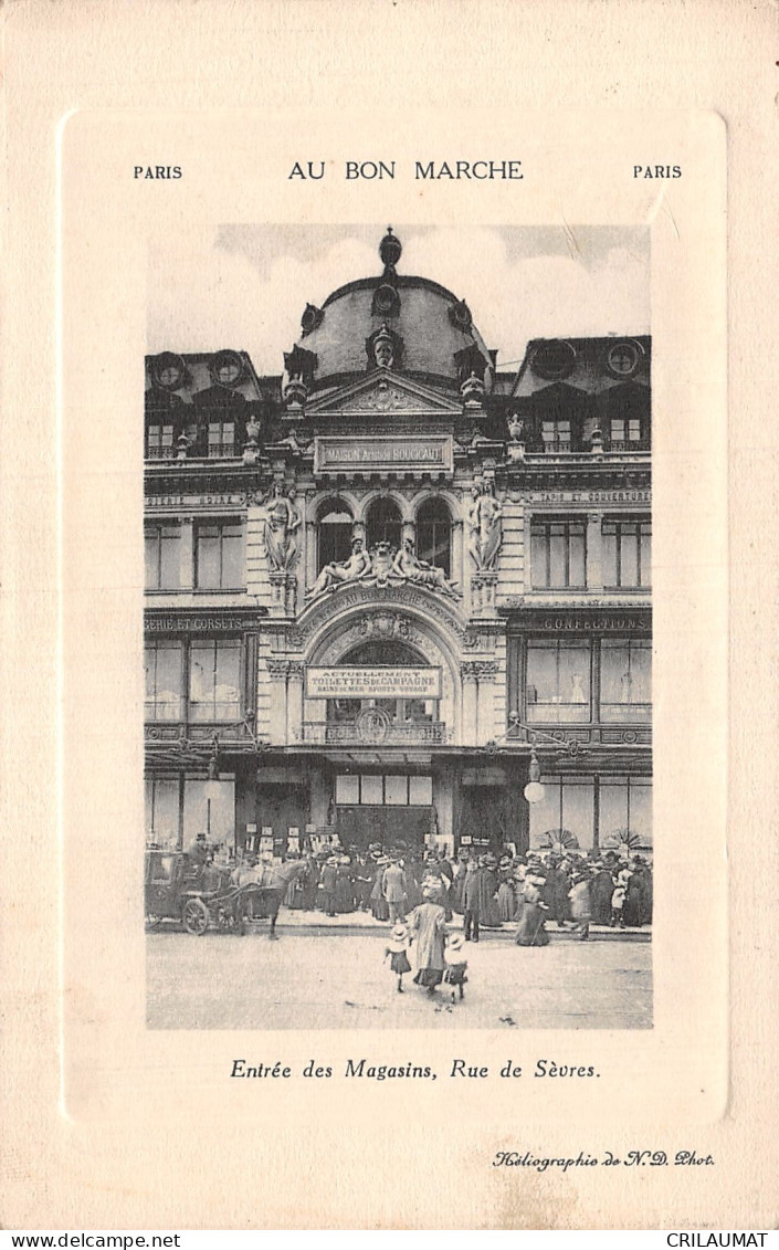 75-PARIS 7 ARR- RUE DE SEVRES -N°LP5045-G/0375 - Paris (07)