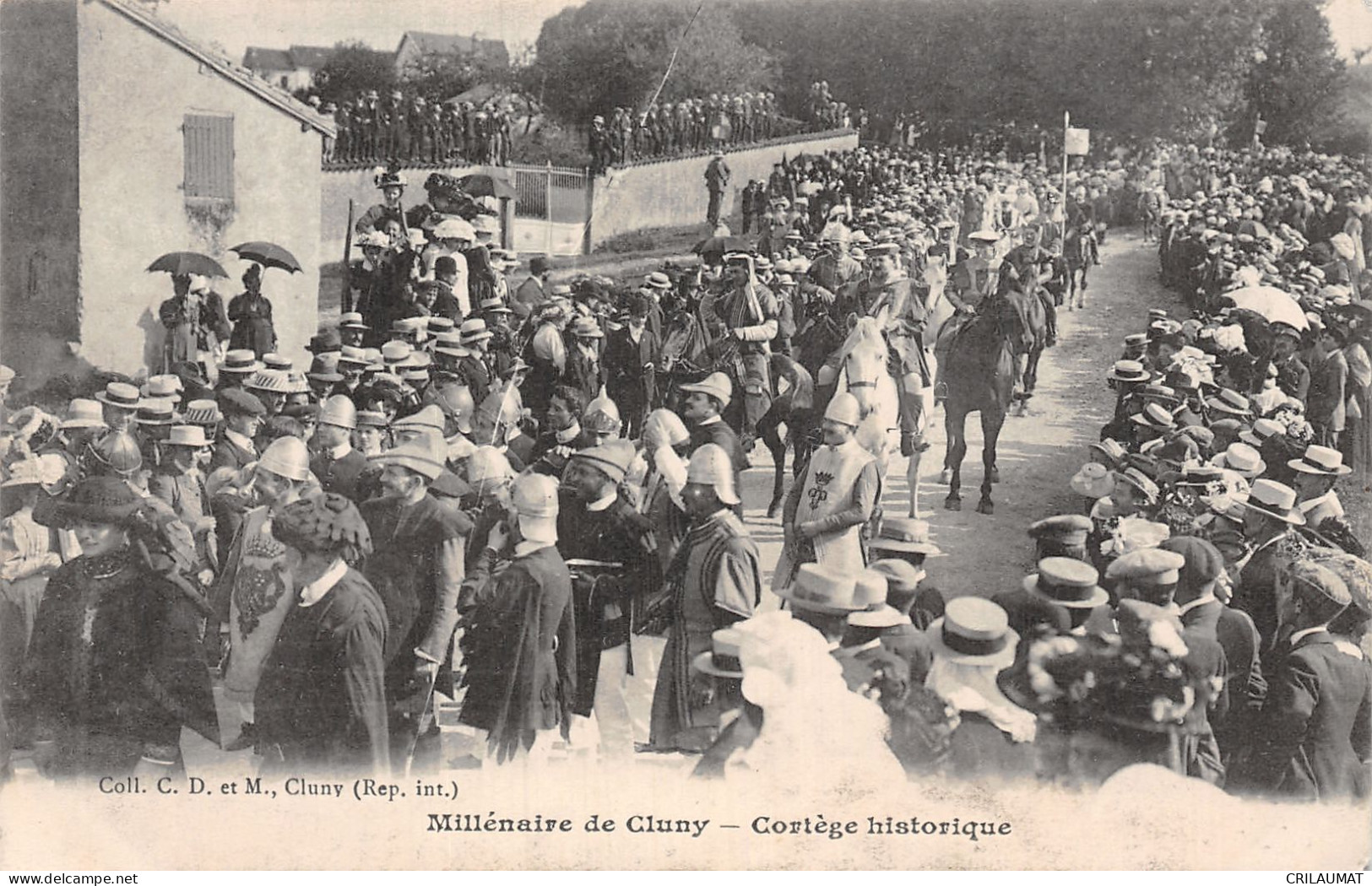 71-CLUNY MILLENAIRE 1910-N°LP5045-E/0293 - Cluny