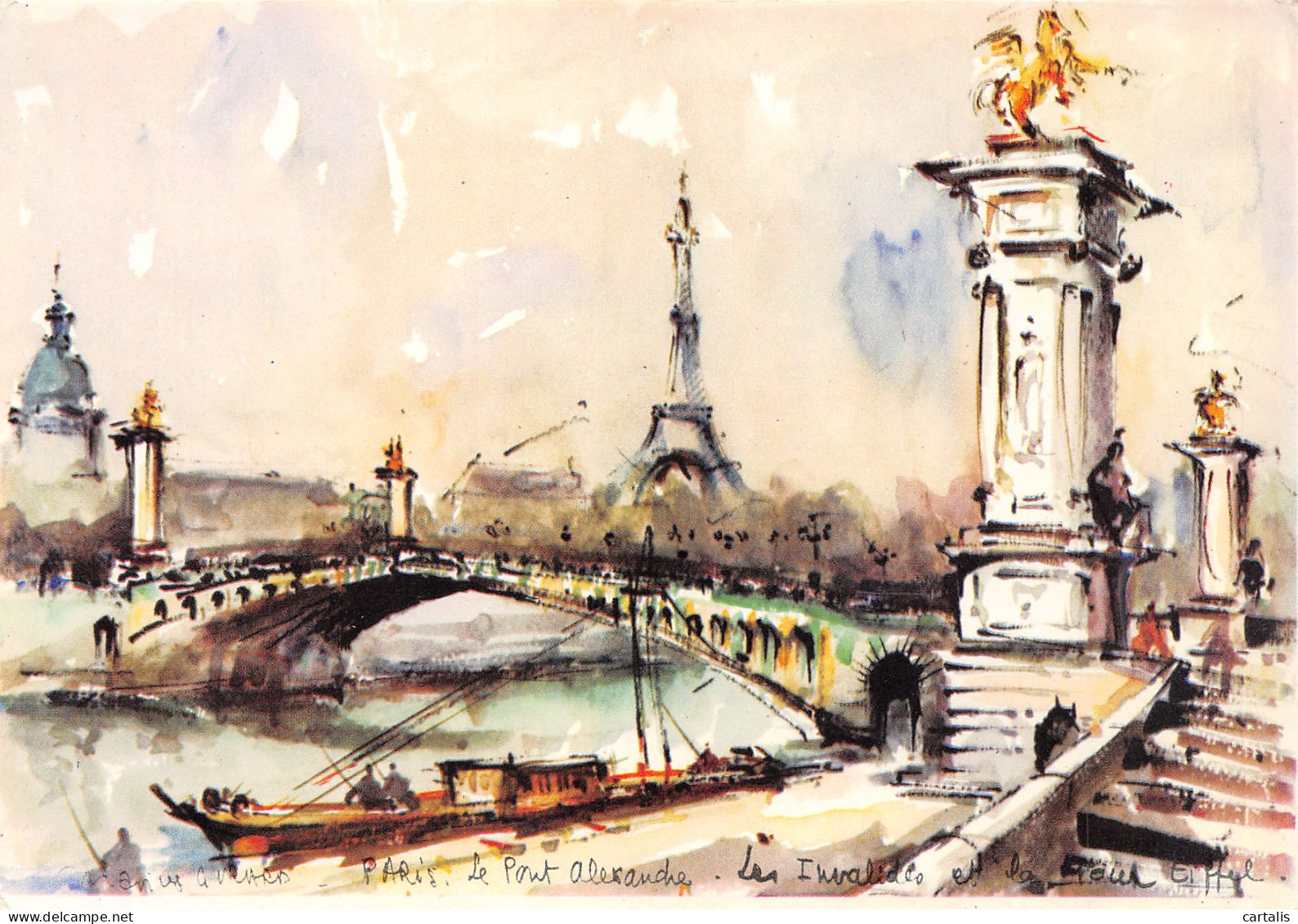 75-PARIS PONT ALEXANDRE -N°3721-C/0153 - Bridges