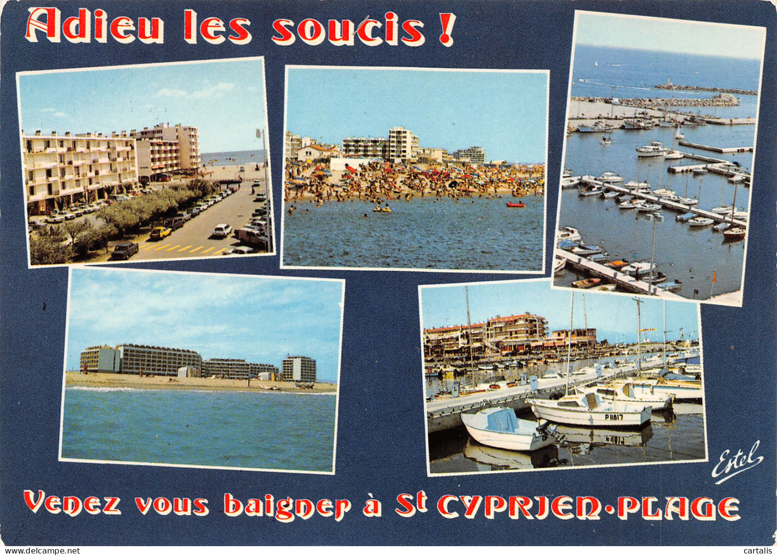 66-SAINT CYPRIEN PLAGE-N°3721-C/0151 - Saint Cyprien