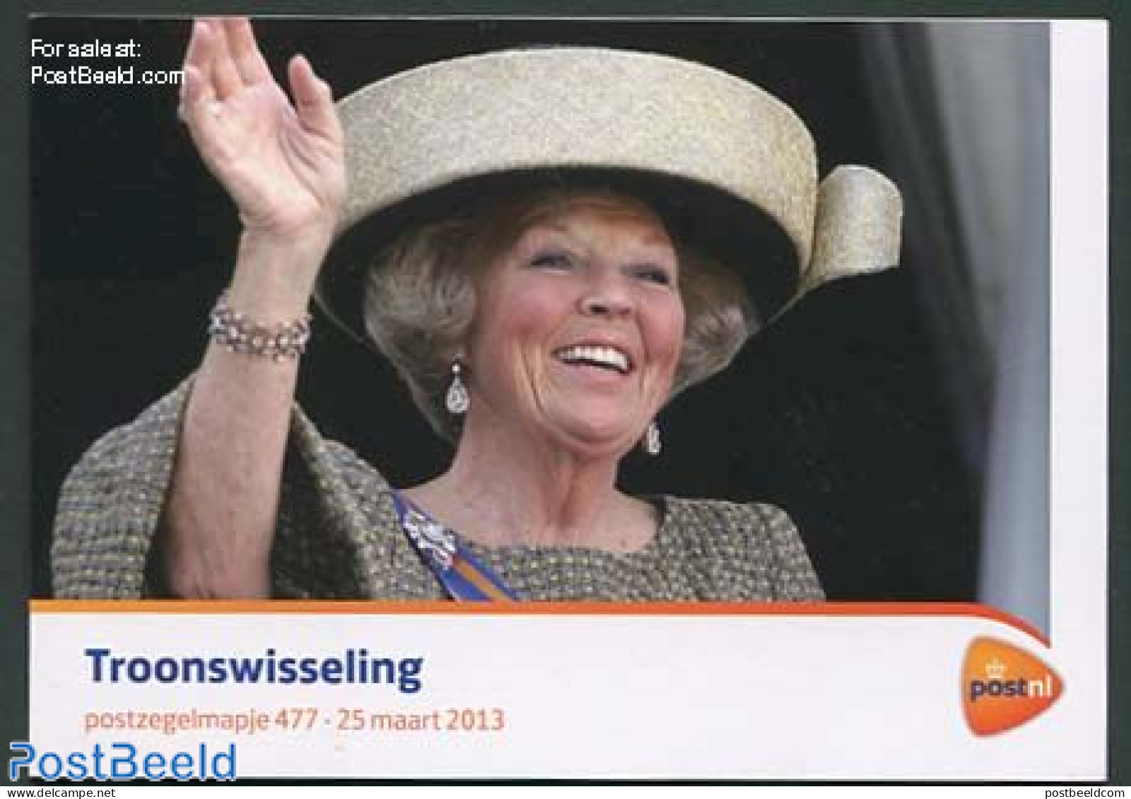 Netherlands 2013 Beatrix, Presentation Pack 477, Mint NH, History - Kings & Queens (Royalty) - Neufs