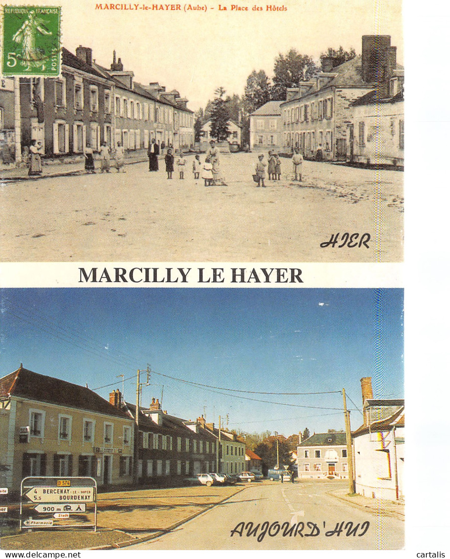 10-MARCILLY LE HAYER-N°3721-C/0041 - Marcilly