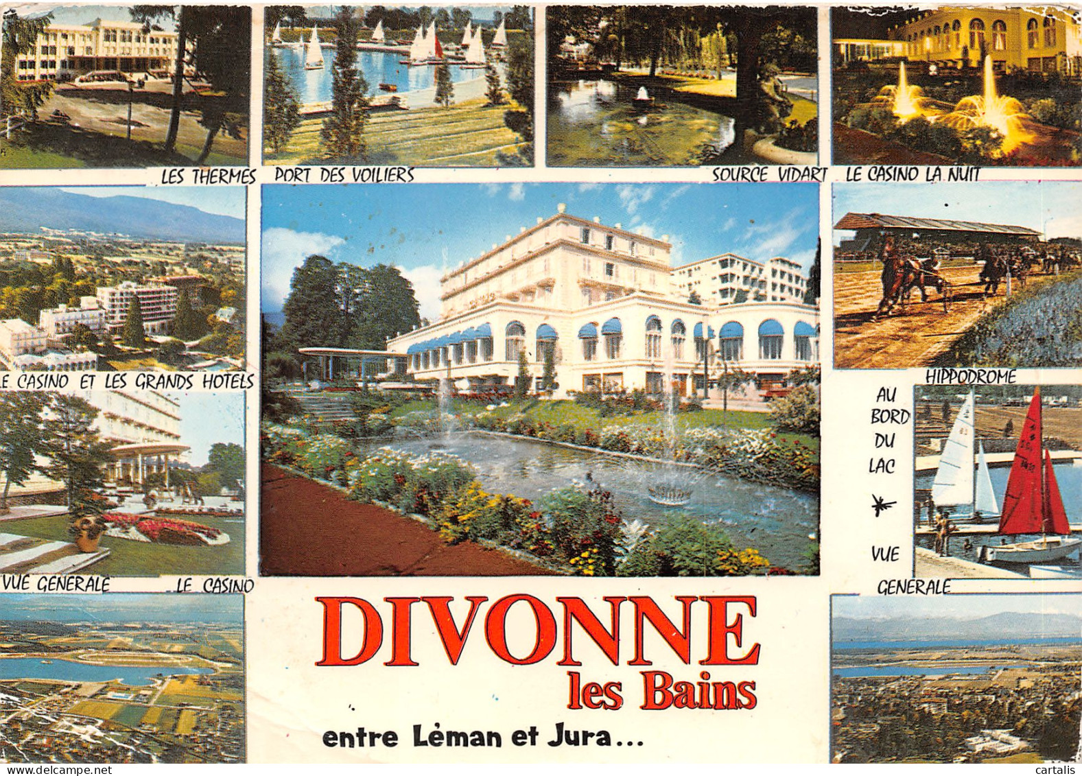 01-DIVONNE LES BAINS-N°3721-B/0061 - Divonne Les Bains