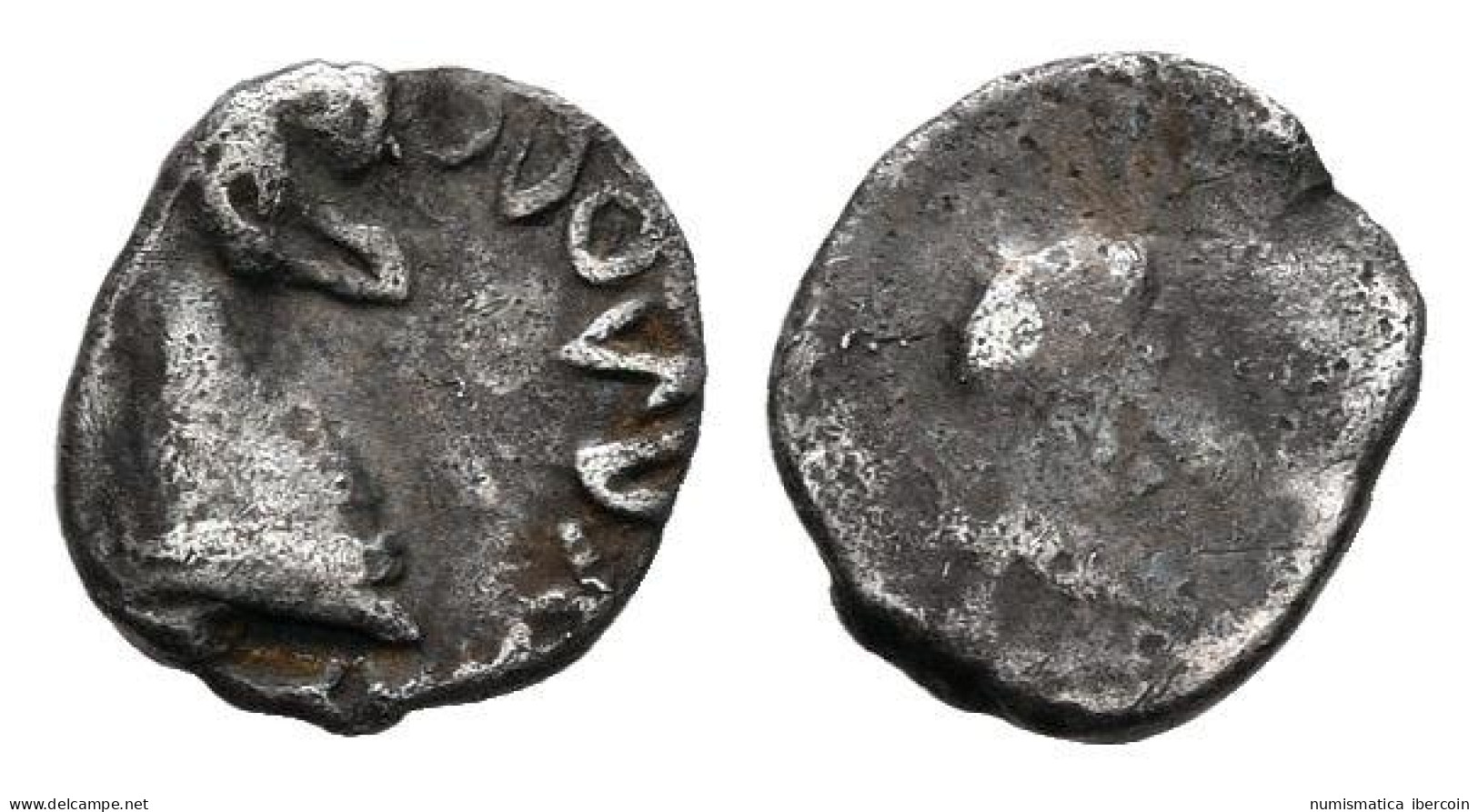 ARSE-SAGUNTO. Obolo. Sagunto (Valencia). 300-200 A.C. A/ Cabeza De Caballo A De - Andere & Zonder Classificatie