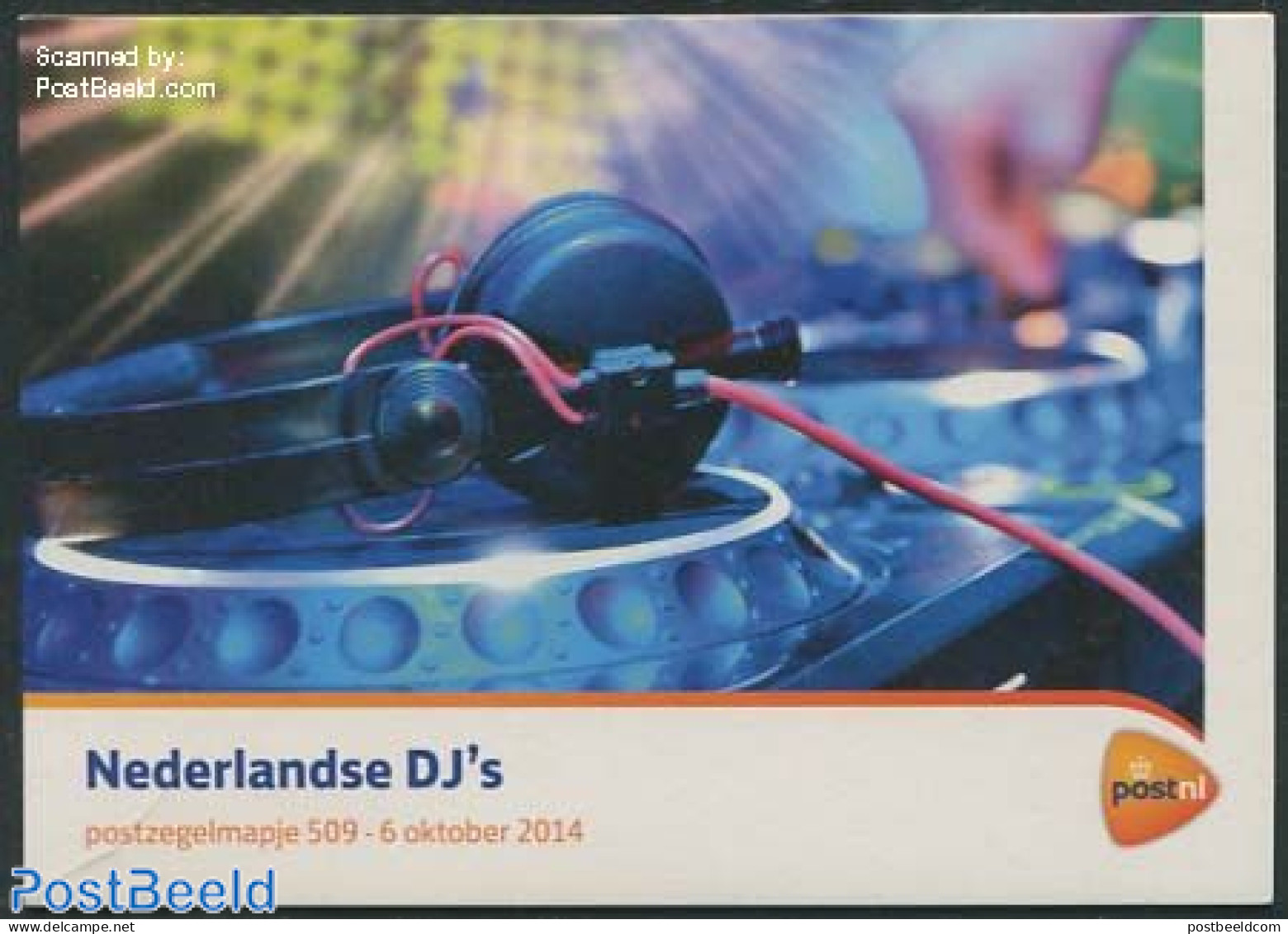 Netherlands 2014 Dutch DJs Presentation Pack 509, Mint NH, Performance Art - Music - Popular Music - Unused Stamps