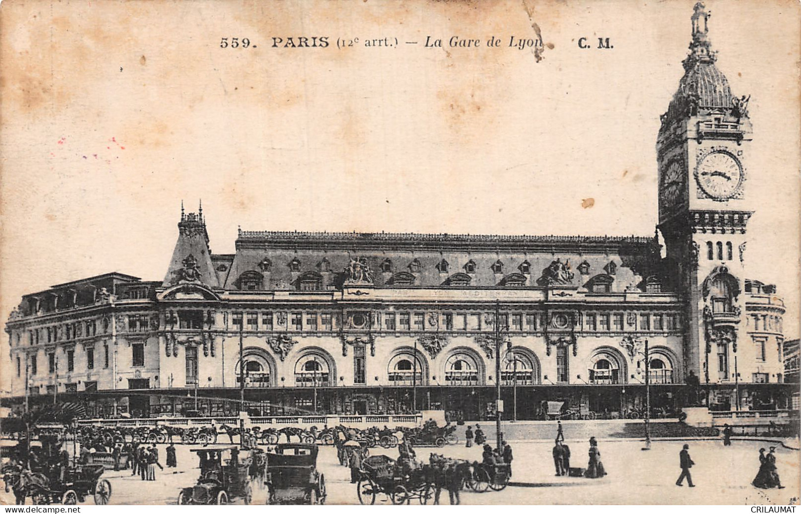 75-PARIS GARE DE LYON-N°T5046-A/0299 - Métro Parisien, Gares