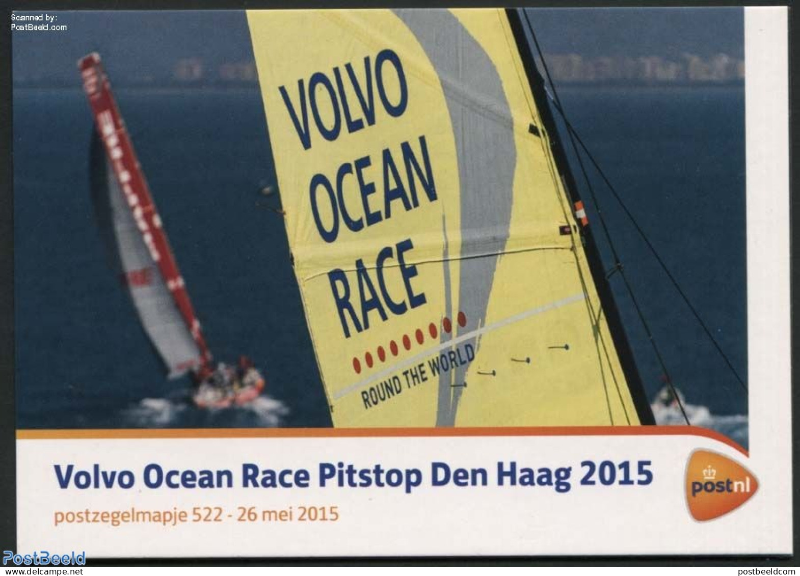 Netherlands 2015 Volvo Ocean Race, Presentation Pack 522, Mint NH, Sport - Transport - Sailing - Sport (other And Mixe.. - Neufs