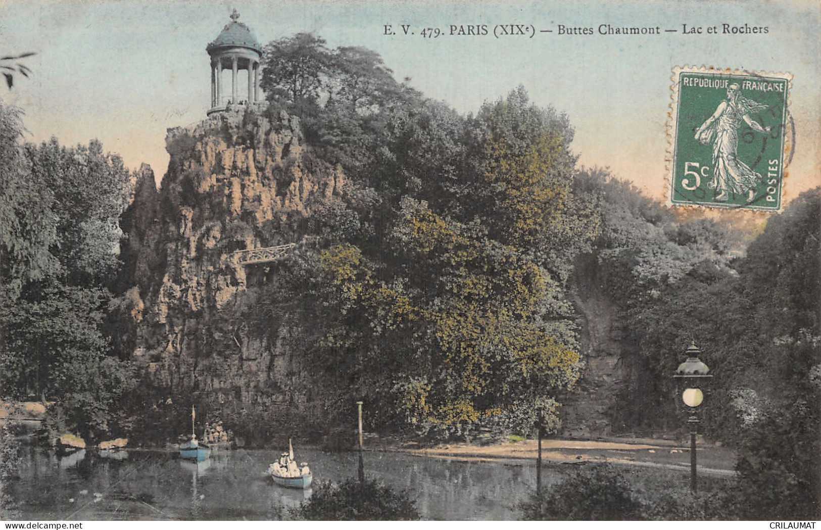 75-PARIS 19 ARR- LES BUTTES CHAUMONT-N°LP5045-H/0311 - Arrondissement: 19