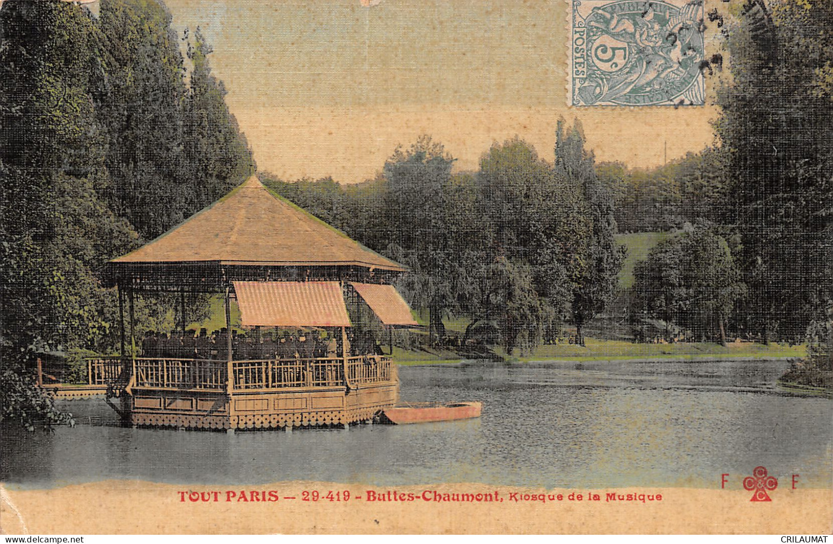 75-PARIS 19 ARR- LES BUTTES CHAUMONT-N°LP5045-H/0305 - Arrondissement: 19