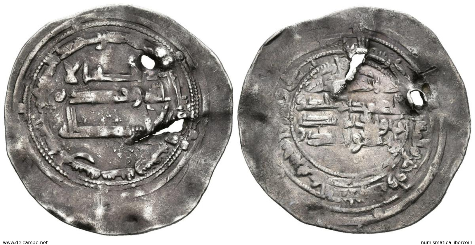 EMIRATO INDEPENDIENTE. Muhammad I. Dirham. 257 H. Al-Andalus. Vives 275 Var; Mi - Islamic