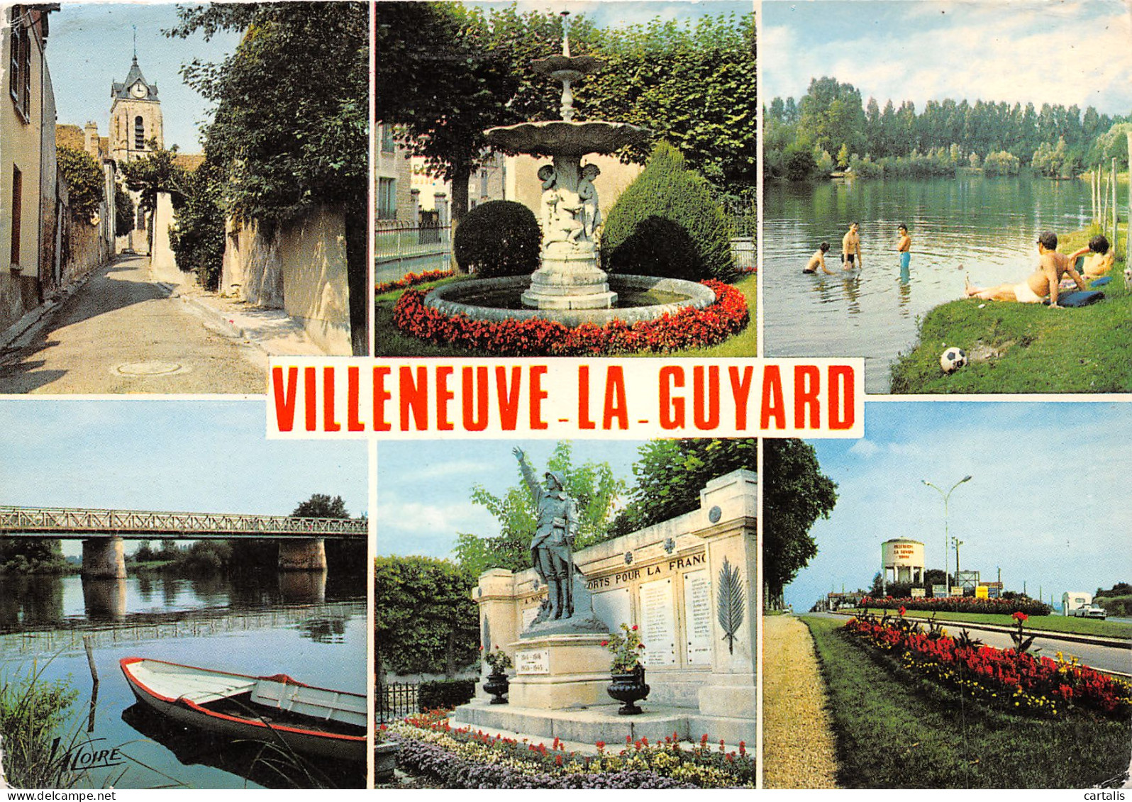 89-VILLENEUVE LA GUYARD-N°3721-D/0319 - Villeneuve-la-Guyard