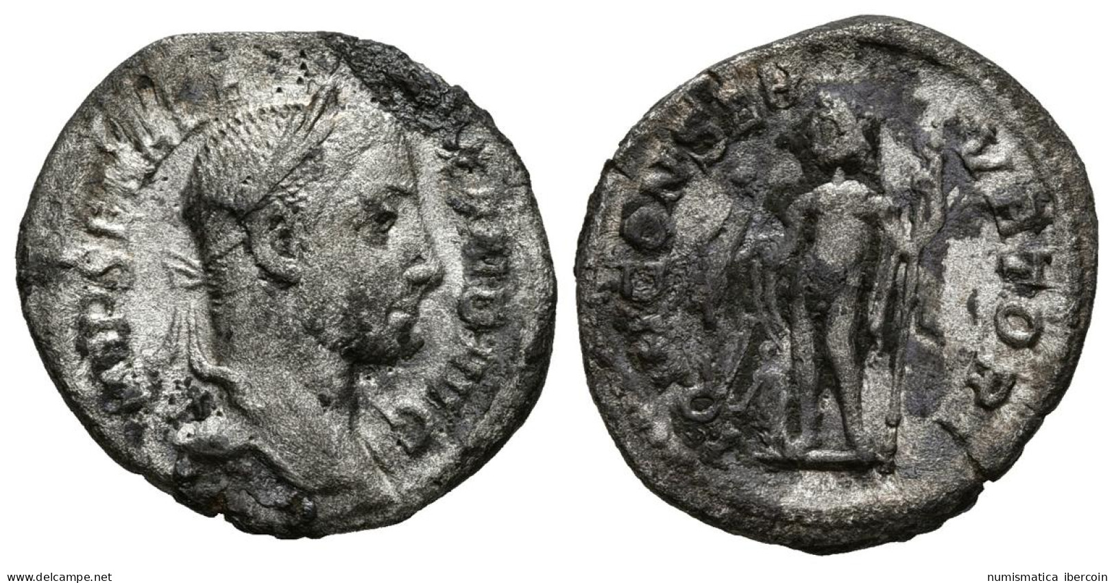 ALEJANDRO SEVERO. Denario. (Ar. 2,42g/19mm). 228-231 D.C. Roma. (RIC 200). MBC. - La Dinastia Severi (193 / 235)