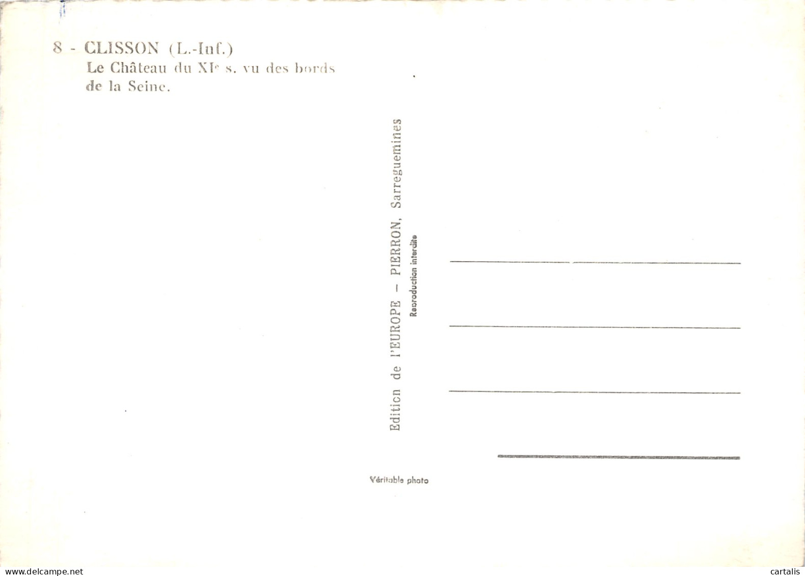 44-CLISSON-N°3721-D/0001 - Clisson