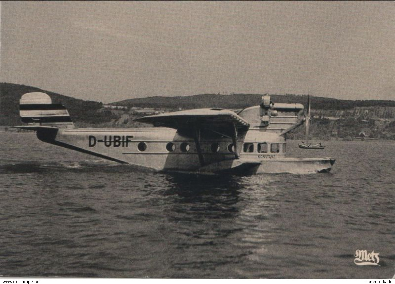 9000068 - Konstanz - Wasserflugzeug Dornier-delphin D-UBIF (Reprint) - Konstanz