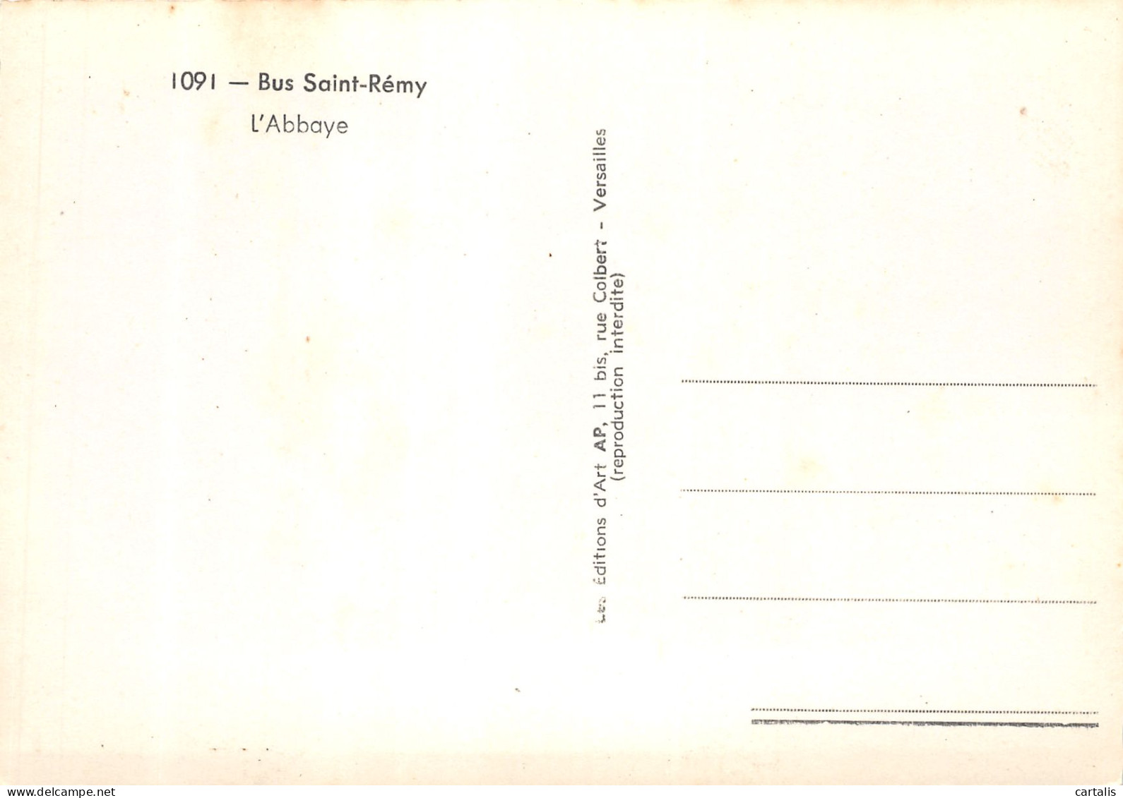 27-BUS SAINT REMY-N°3722-D/0013 - Sonstige & Ohne Zuordnung