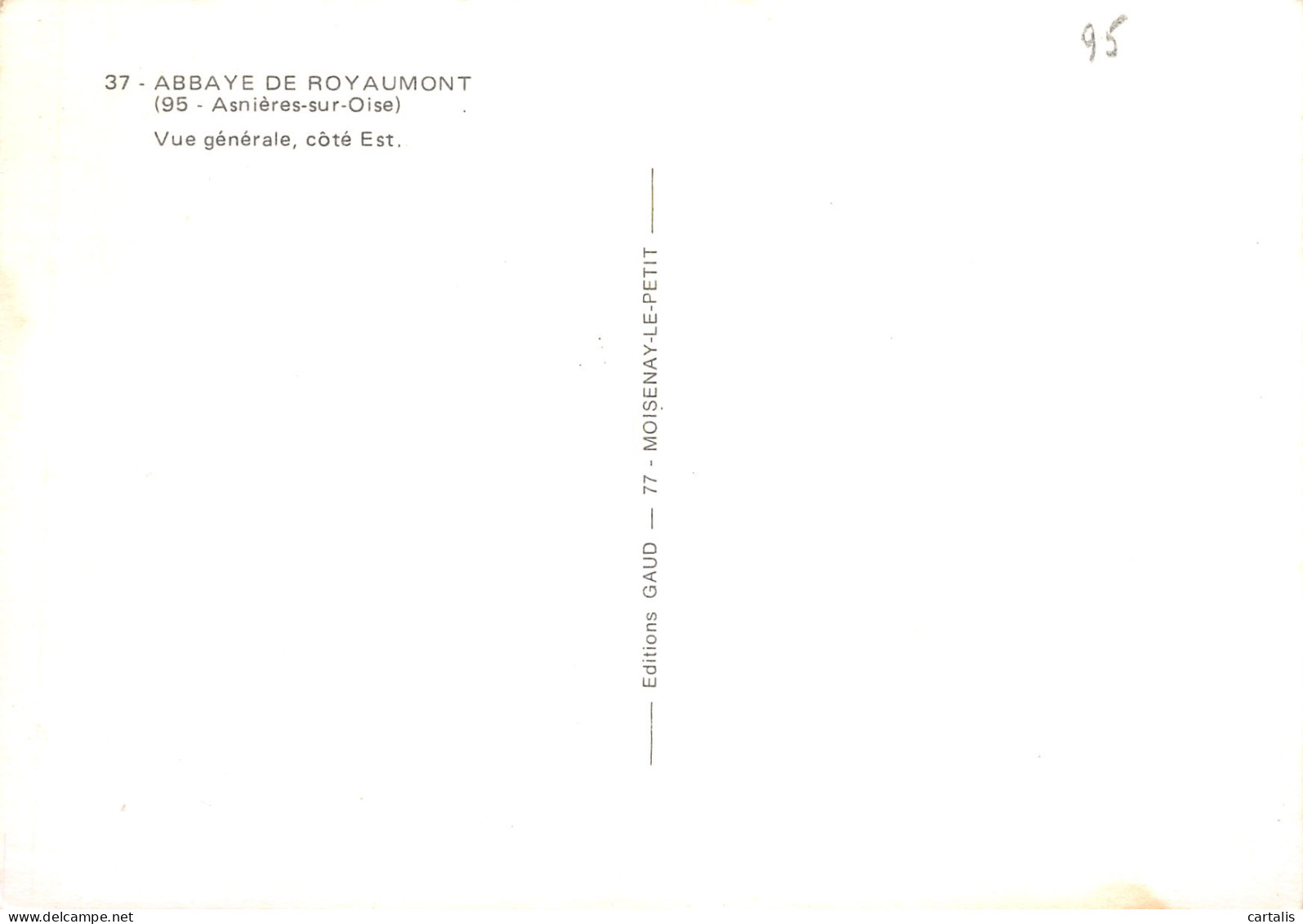 95-ABBAYE DE ROYAUMONT-N°3722-C/0341 - Asnières-sur-Oise