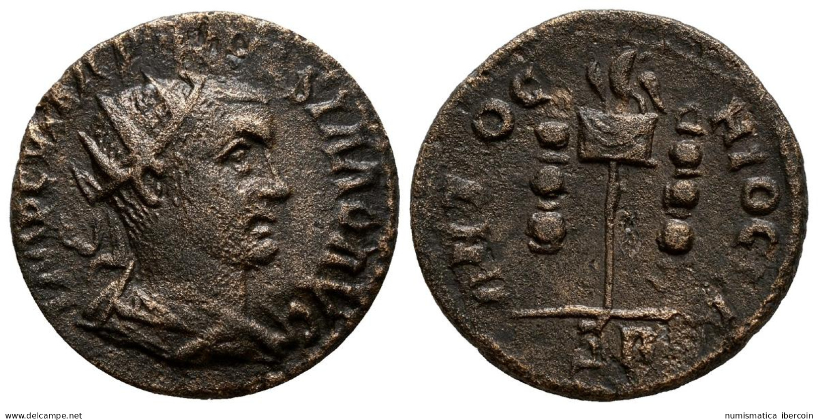 FILIPO I. Ae 23 (Ae. 7,89/23mm). 244-249 D.C. Antioquía. (SNG BN 1253). Anv: Bu - The Military Crisis (235 AD To 284 AD)