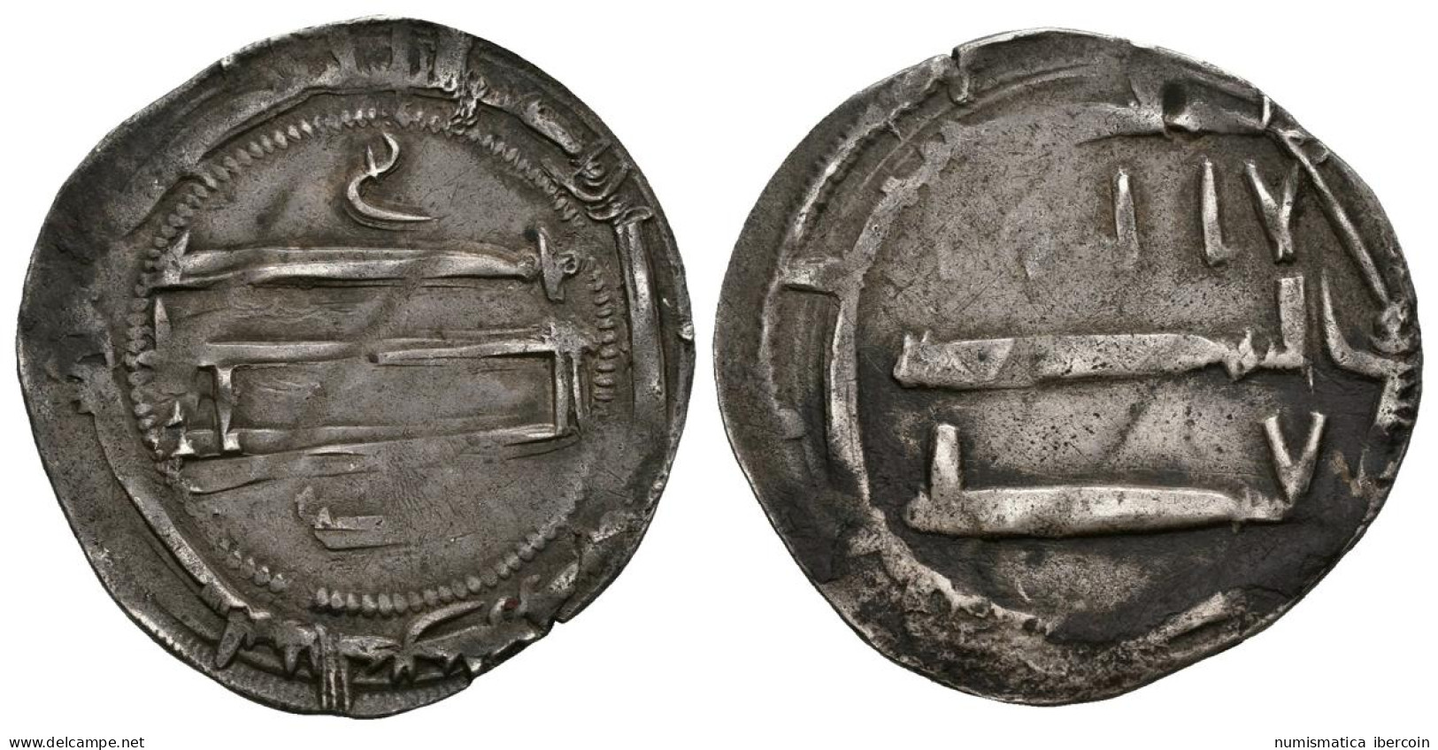 CALIFATO ABASIDA. Dirham (Ar. 2,59g/25mm). 17XH. Al-Abbasiya. Al-Rashid. Citand - Islamitisch