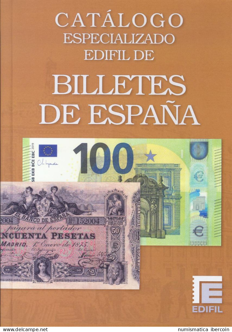 Catálogo Especializado De Billetes De España. Edifil, 5ª Edición. Madrid, 2021. - Literatur & Software