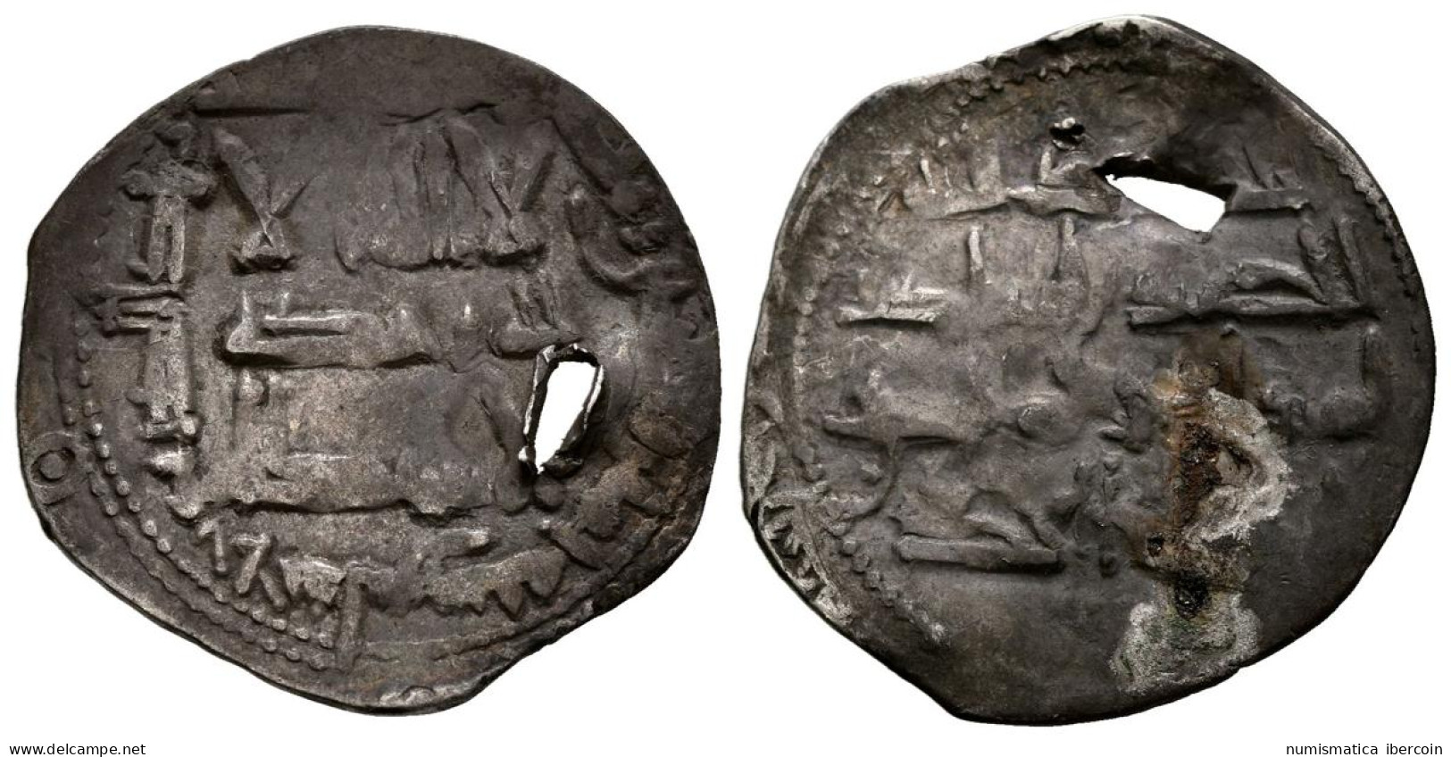 EMIRATO INDEPENDIENTE, Muhammad I. Dirham. (Ar. 1,95g/23mm). 238H. Al-Andalus.  - Islamische Münzen