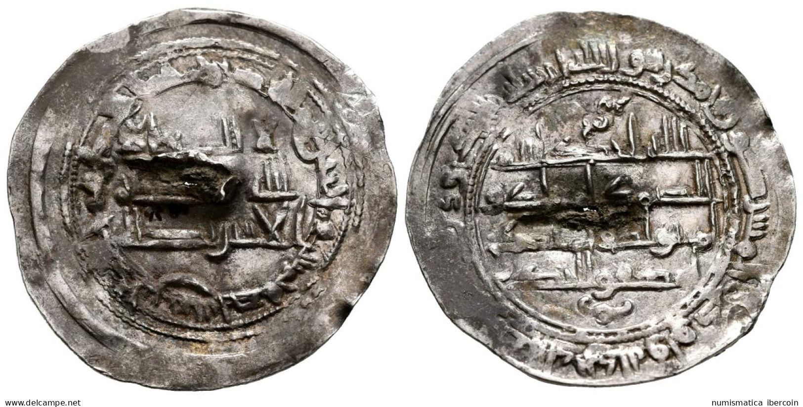 EMIRATO INDEPENDIENTE, Muhammad I. Dirham. (Ar. 2,70g/28mm). 251 H. Al-Andalus. - Islamische Münzen