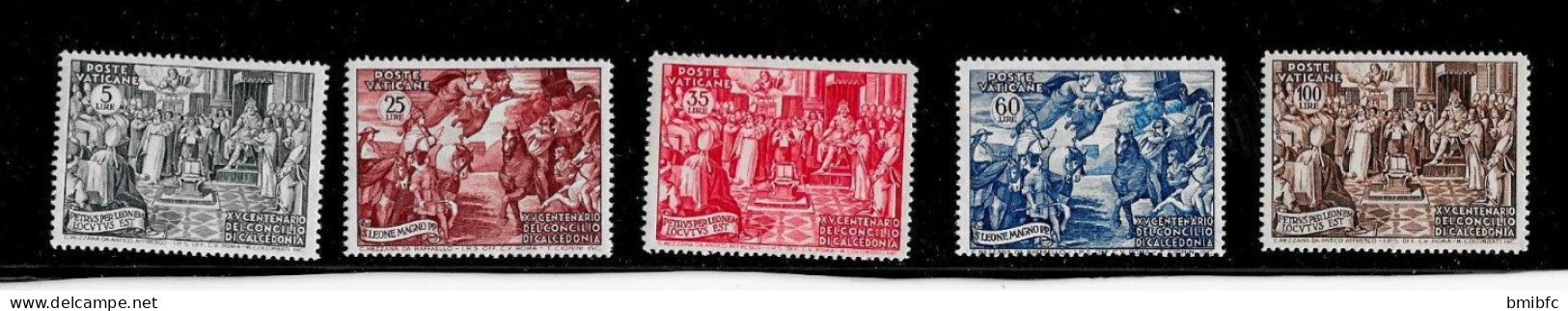 POSTE VATICANE 167N à 171 N - Unused Stamps