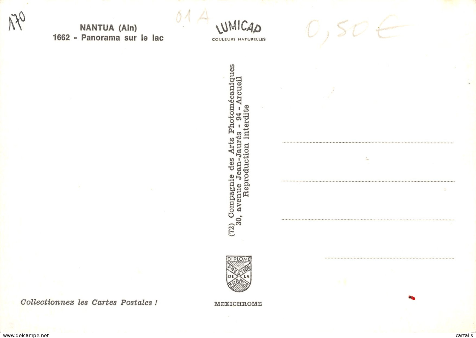 01-NANTUA-N°3724-B/0083 - Nantua