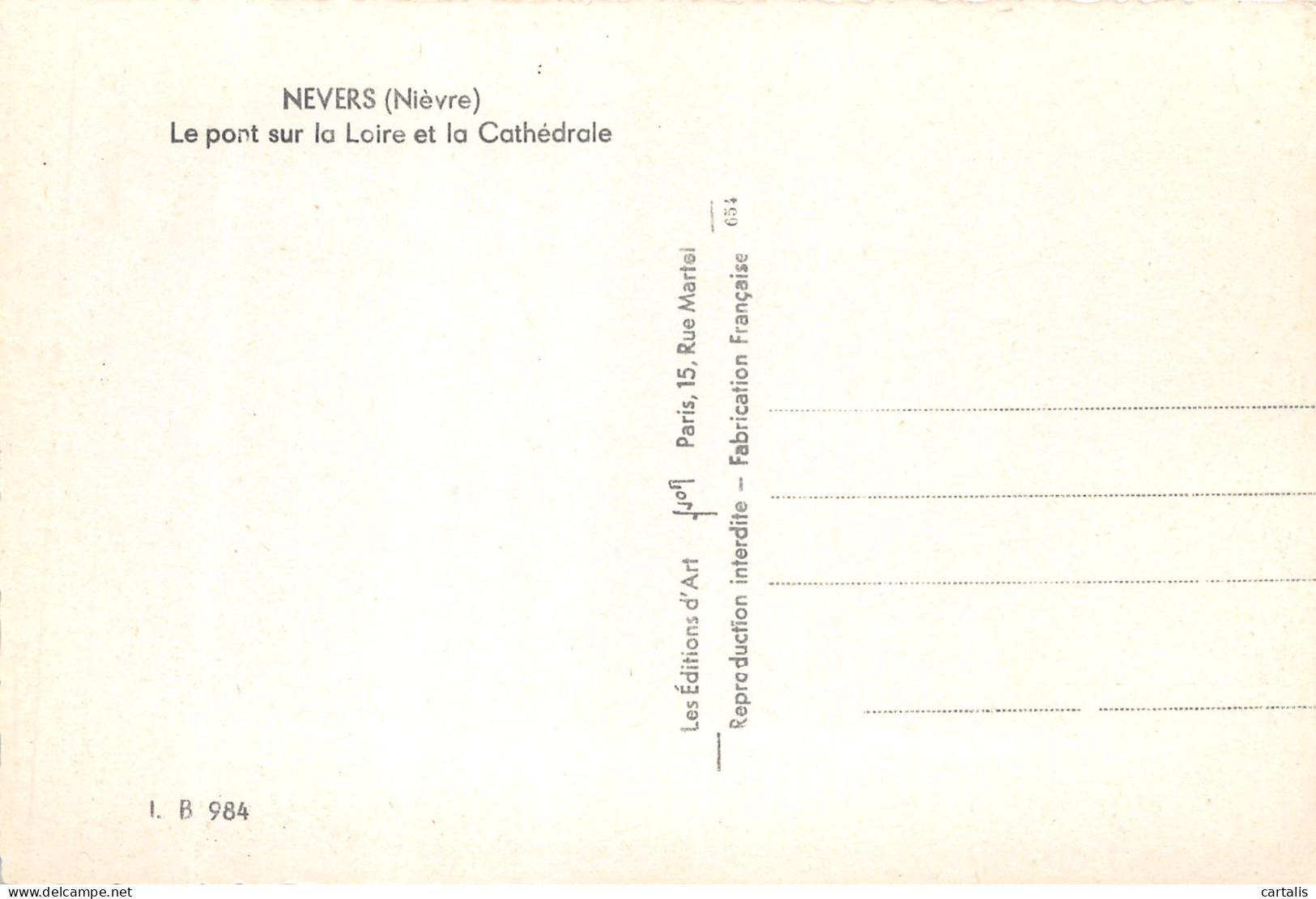 58-NEVERS-N°3724-A/0265 - Nevers