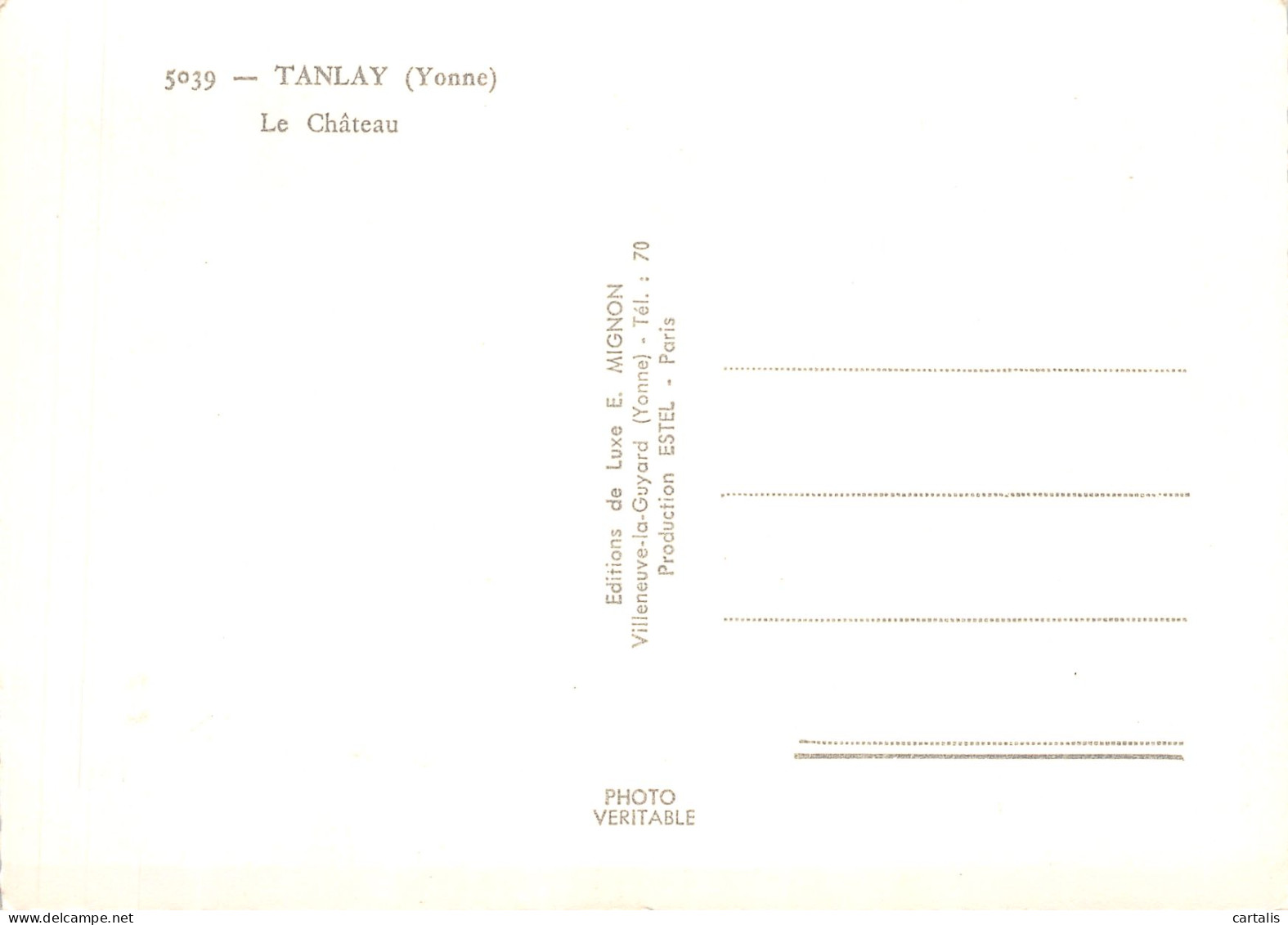 89-TANLAY-N°3724-A/0237 - Tanlay
