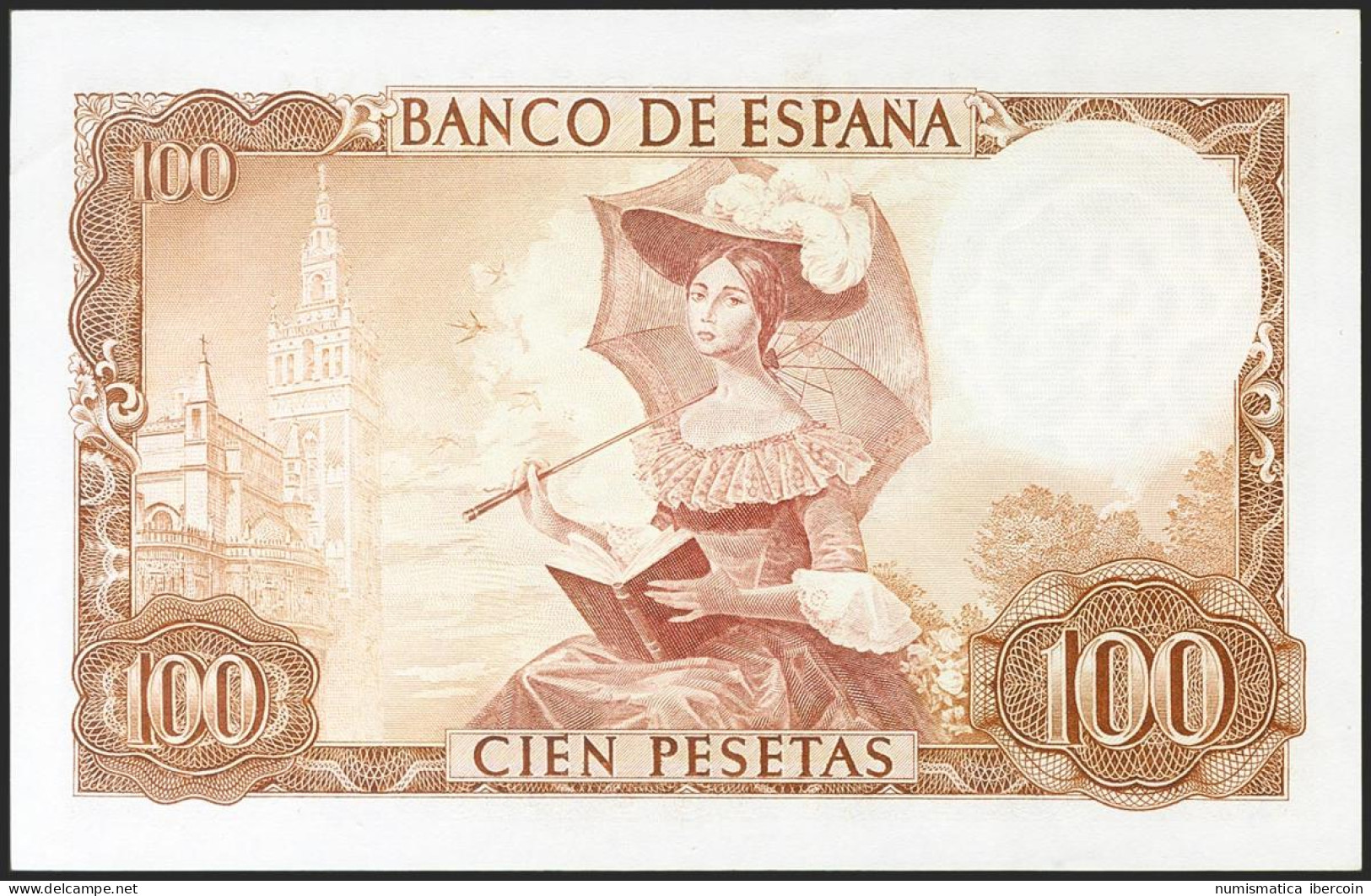 100 Pesetas. 19 De Noviembre De 1965. Serie T. (Edifil 2021: 470a). Apresto Ori - Otros & Sin Clasificación