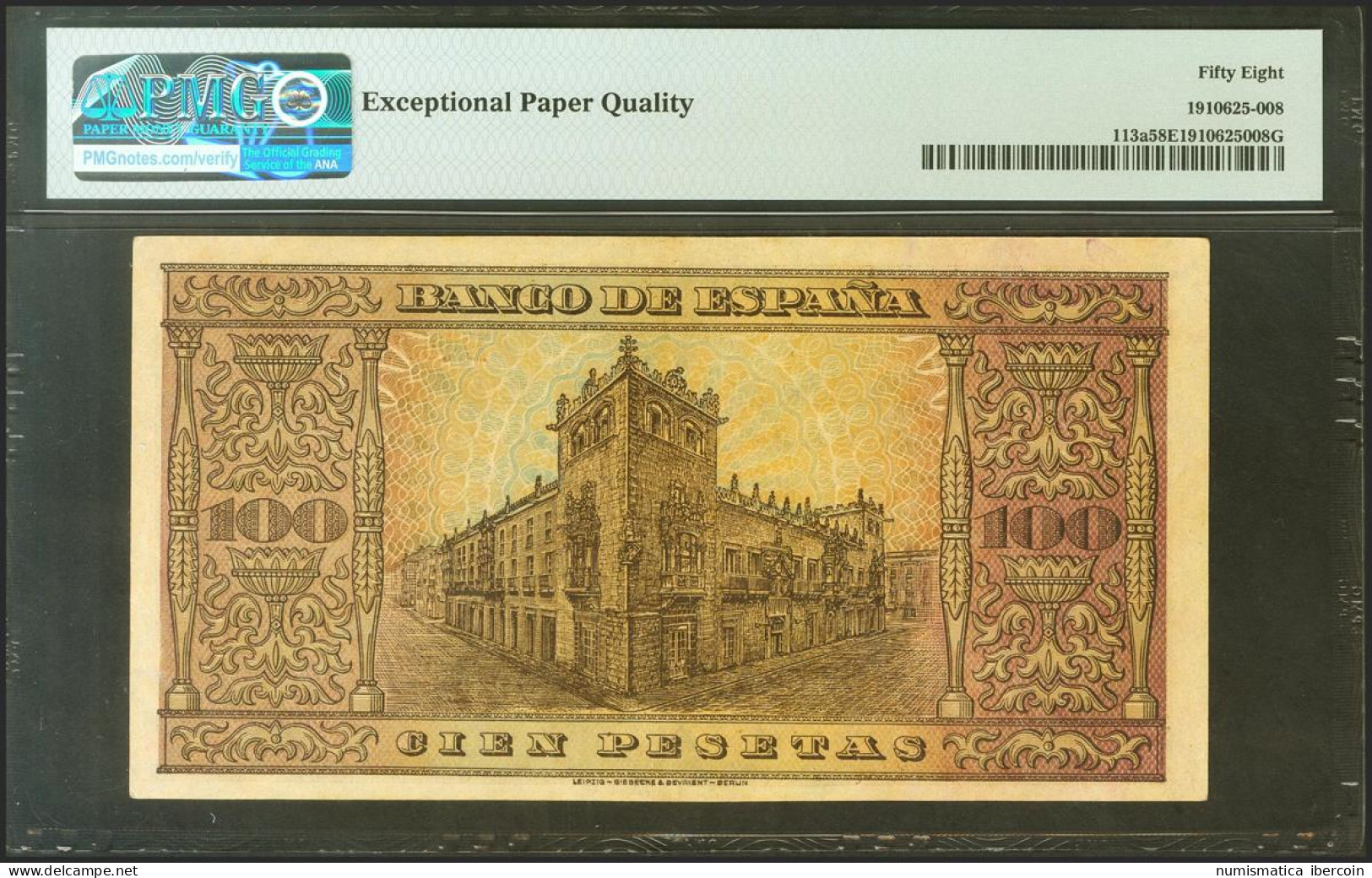 100 Pesetas. 20 De Mayo De 1938. Serie D. (Edifil 2021: 432a, Pick: 113a). Apre - Otros & Sin Clasificación