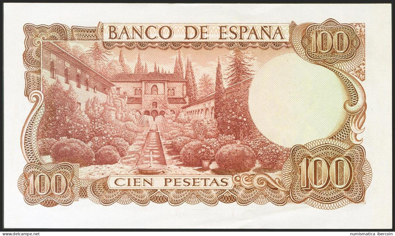 100 Pesetas. 17 De Noviembre De 1970. Sin Serie Y Numeración Baja. (Edifil 2021 - Autres & Non Classés